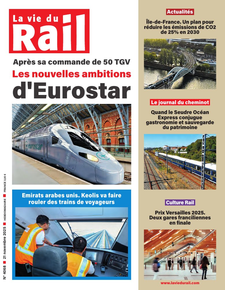La Vie du Rail hebdo n°4068 - Papier