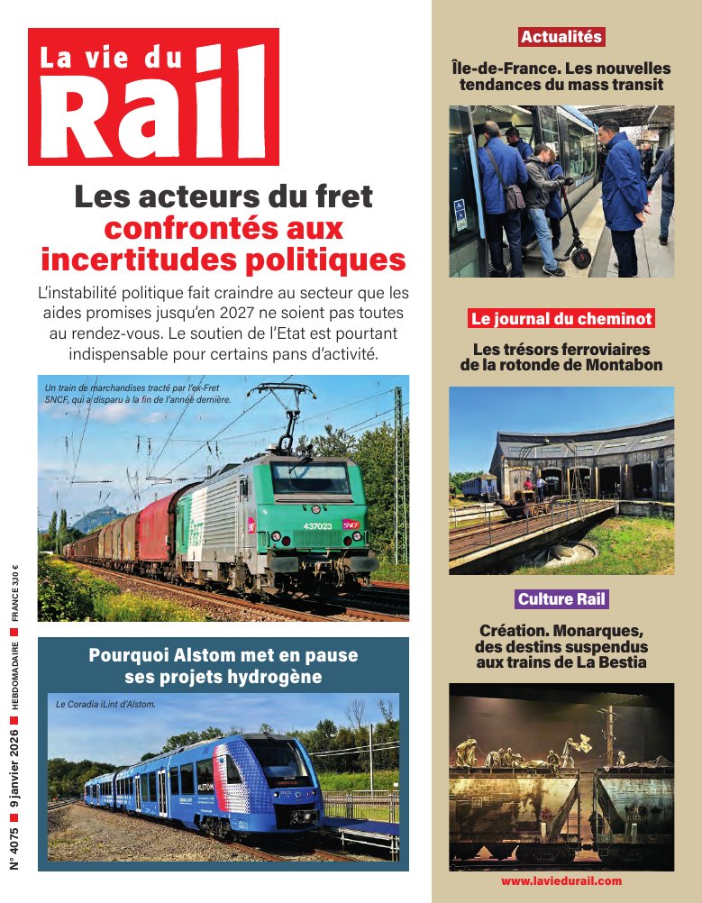 La Vie du Rail hebdo n°4075 - Papier
