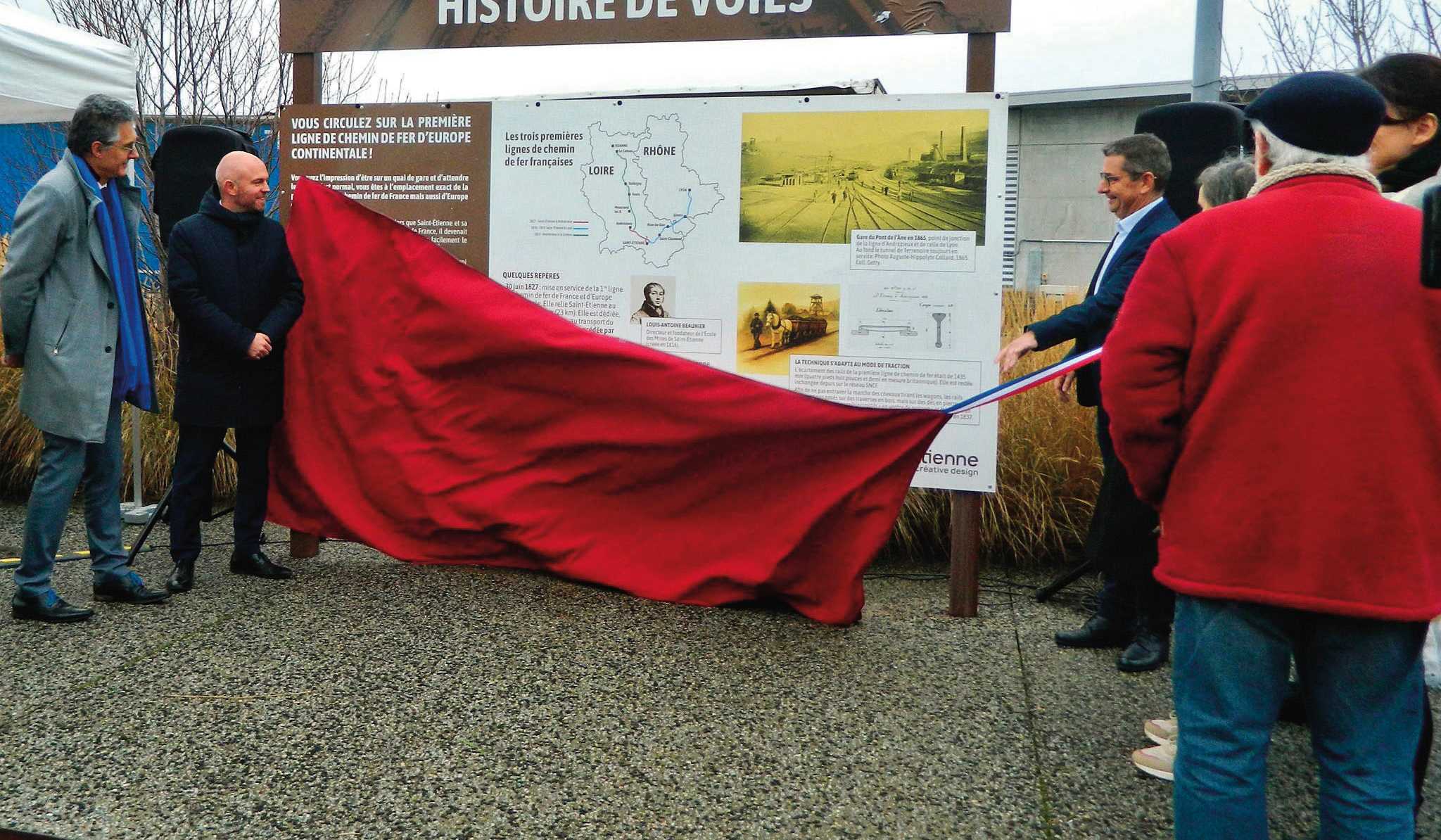 Saint-Etienne, berceau du chemin de fer en France et en Europe continentale
