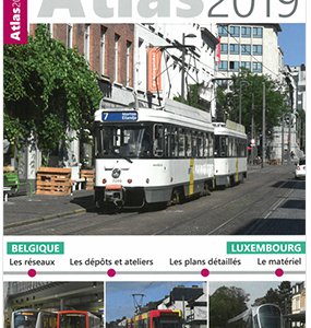 TRAM 2000. Atlas 2019 Belgique/Luxembourg
