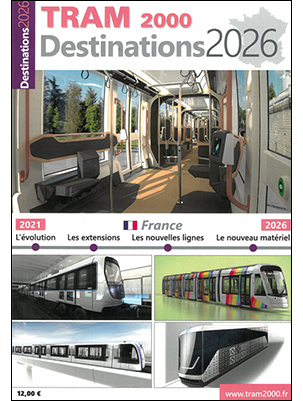 Tram 2000 - Destinations 2026