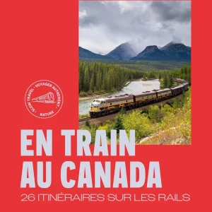 En train au Canada