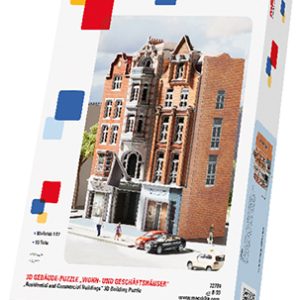 Puzzle bâtiment 3D "Maisons d'habitation et magasins"