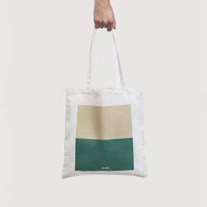 Tote bag livrée bus RATP vert et beige