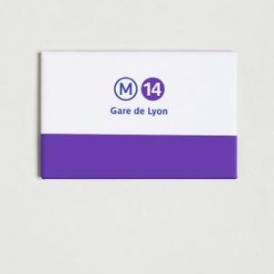 Magnet métro ligne 14