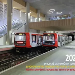Calendrier 2026 - Métro européen
