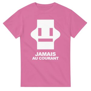 T-shirt Signalisation ferroviaire"Jamais au courant" Unisexe