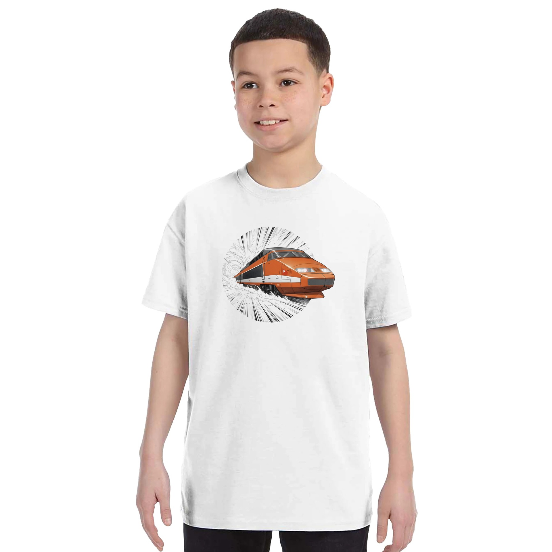 T-shirt "TGV orange" Enfant