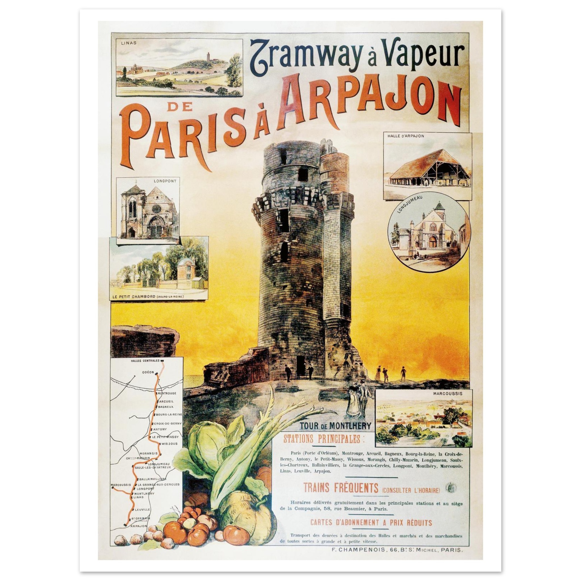 De Paris à Arpajon