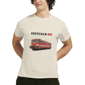 T-shirt "initial BB" unisexe