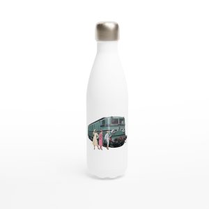 Bouteille Isotherme "Record 50's" Élégante 500ml – Acier Inoxydable Double Paroi
