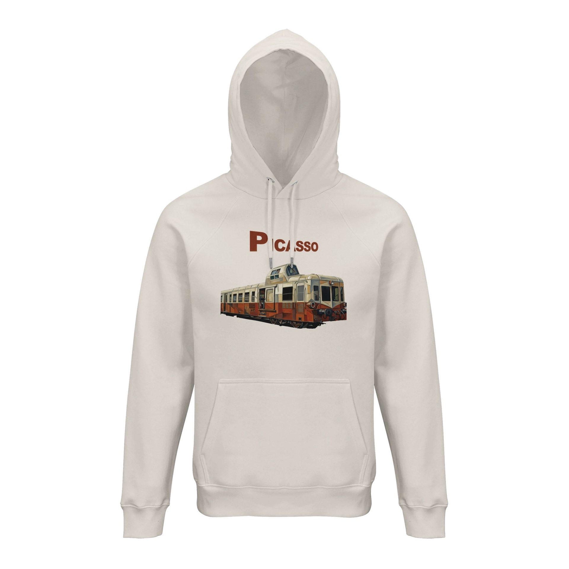 Sweat à capuche unisexe "Autorail Picasso"
