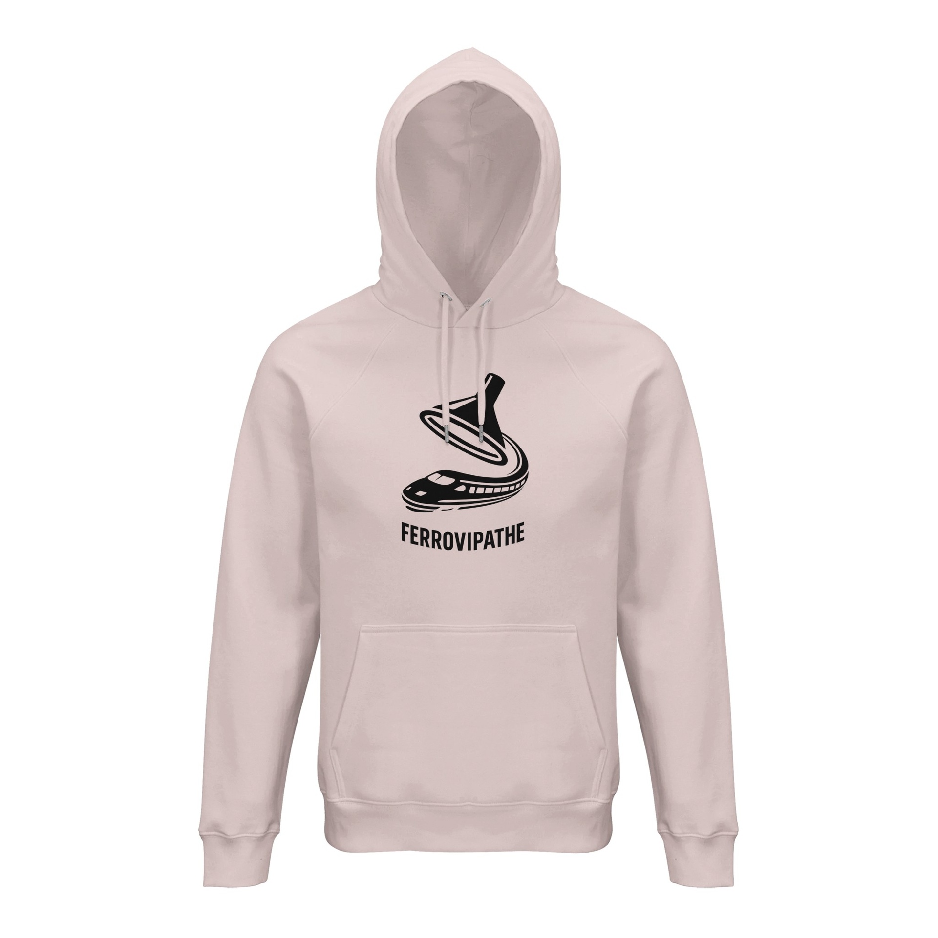 Sweat à capuche unisexe "Ferrovipathe"