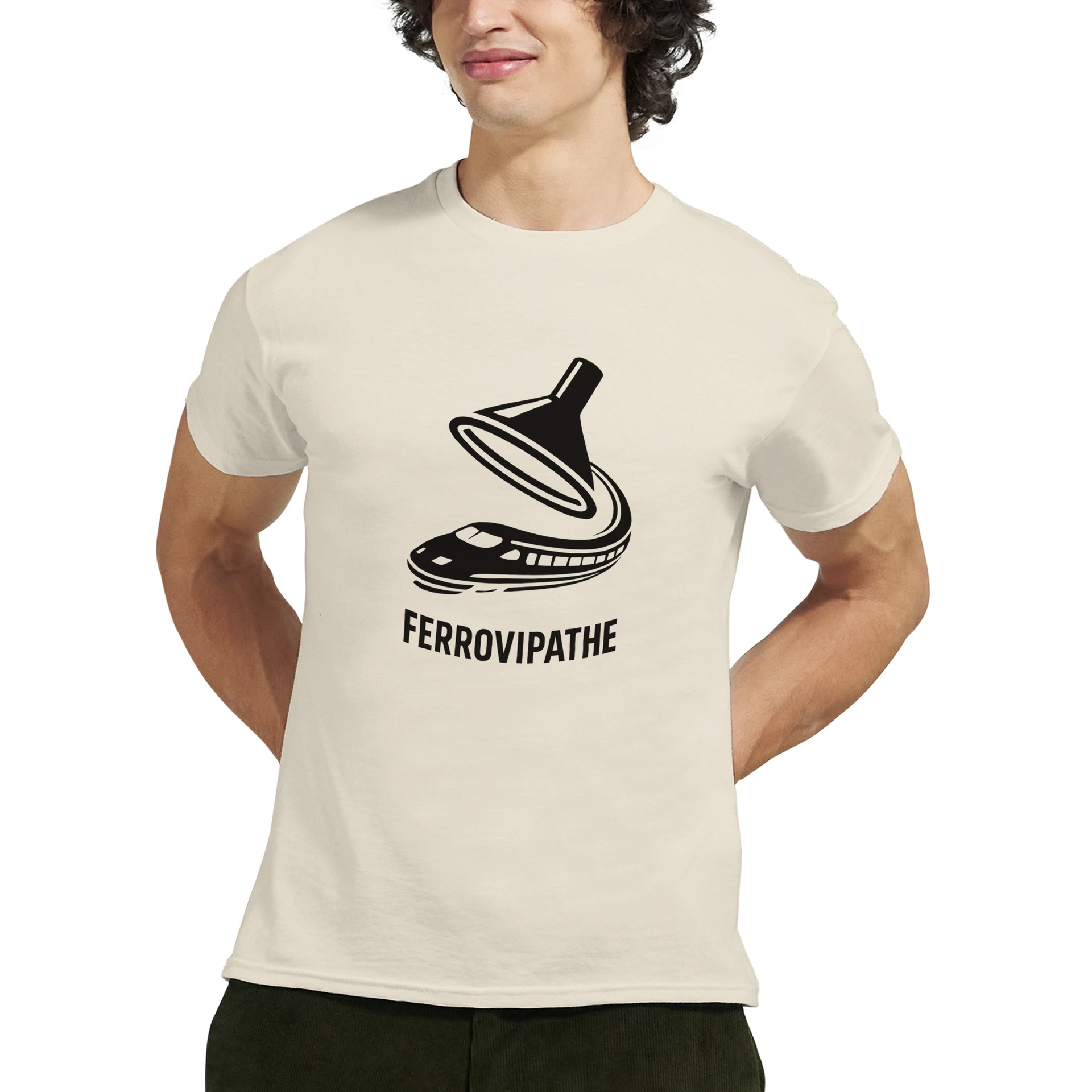 T-shirt "Ferrovipathe" unisexe