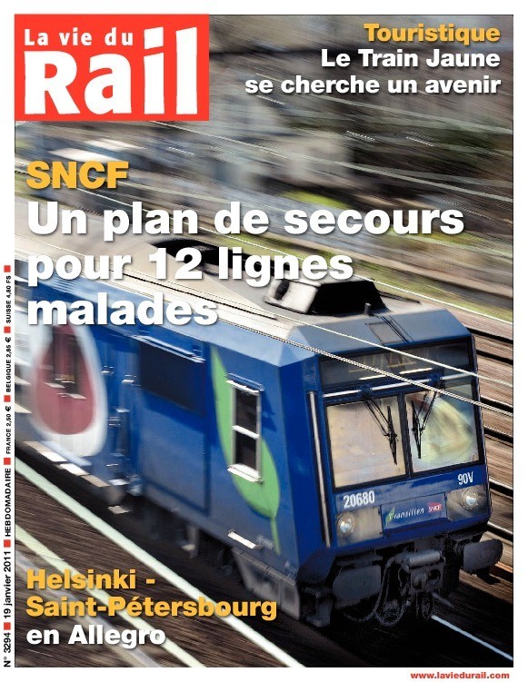 La Vie du Rail hebdo n°3294