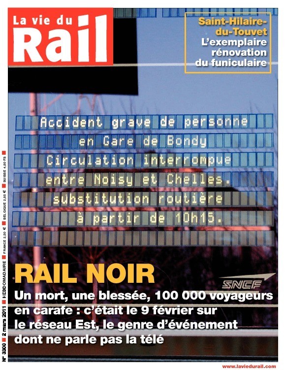 La Vie du Rail hebdo n°3300