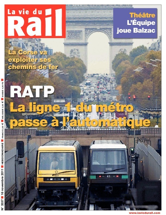 La Vie du Rail hebdo n°3337