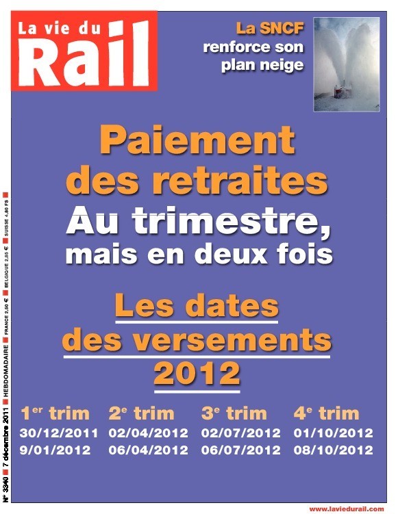 La Vie du Rail hebdo n°3340