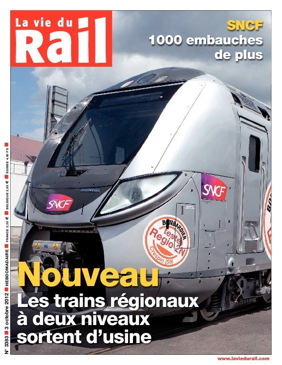 La Vie du Rail hebdo n°3383