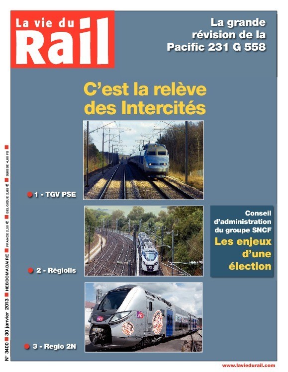 La Vie du Rail hebdo n°3400