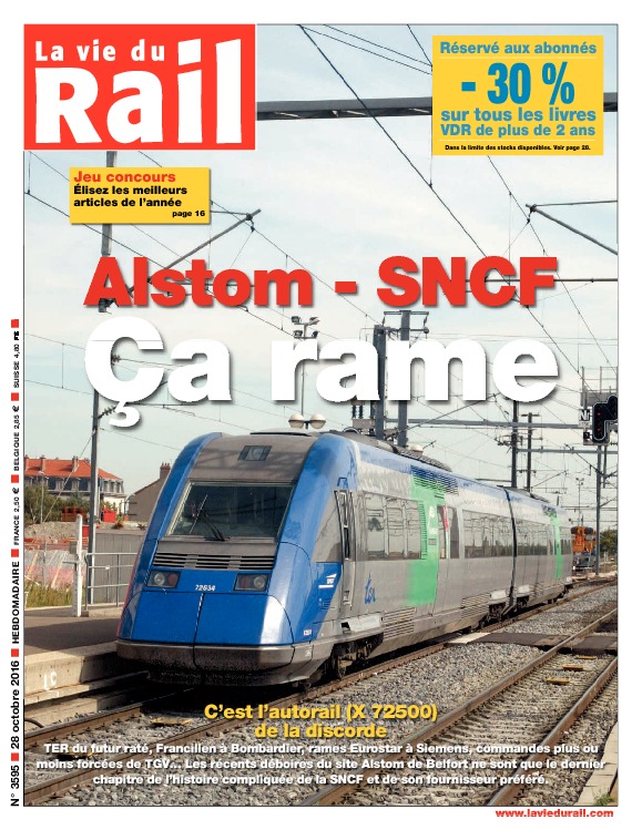 La Vie du Rail hebdo n°3595