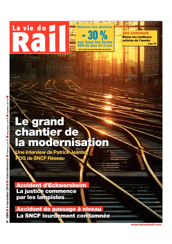 La Vie du Rail hebdo n°3596