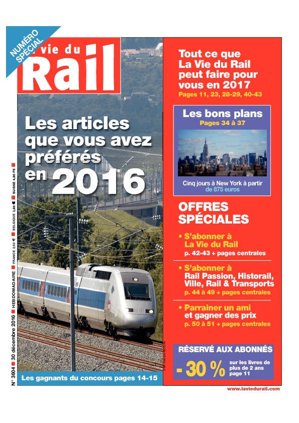 La Vie du Rail hebdo n°3604