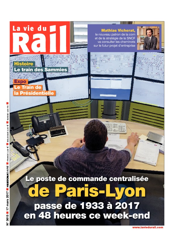 La Vie du Rail hebdo n°3615 - Papier