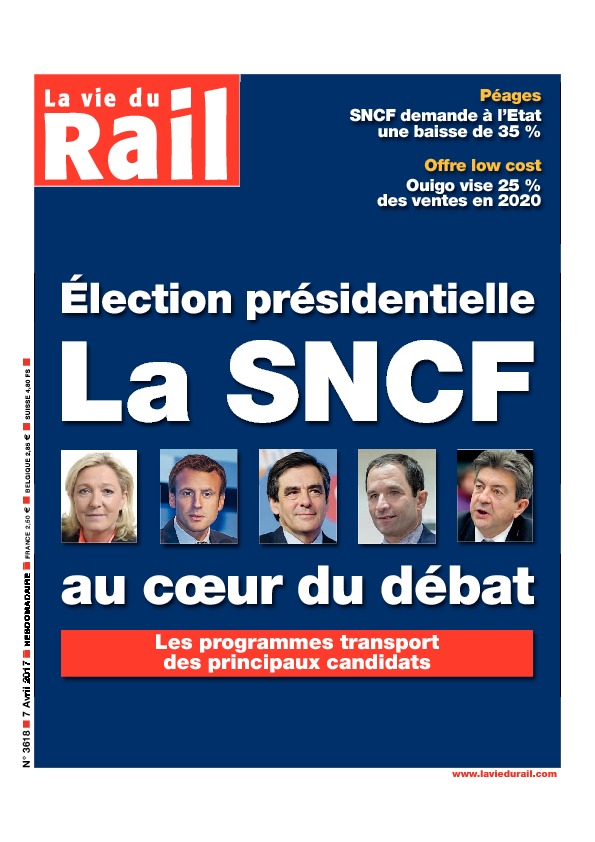 La Vie du Rail hebdo n°3618 - Papier