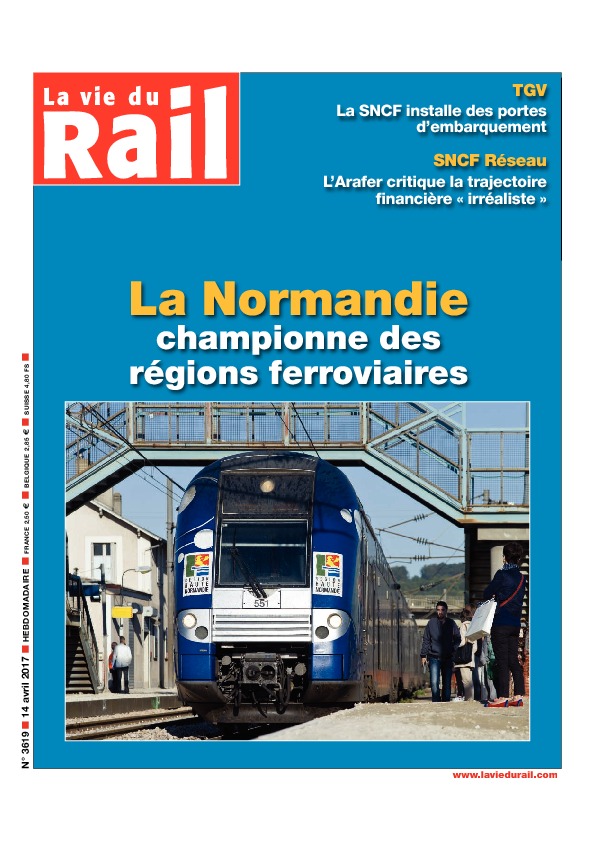 La Vie du Rail hebdo n°3619 - Papier