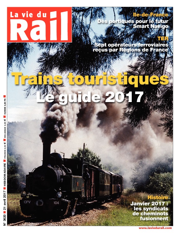 La Vie du Rail hebdo n°3620 - Papier