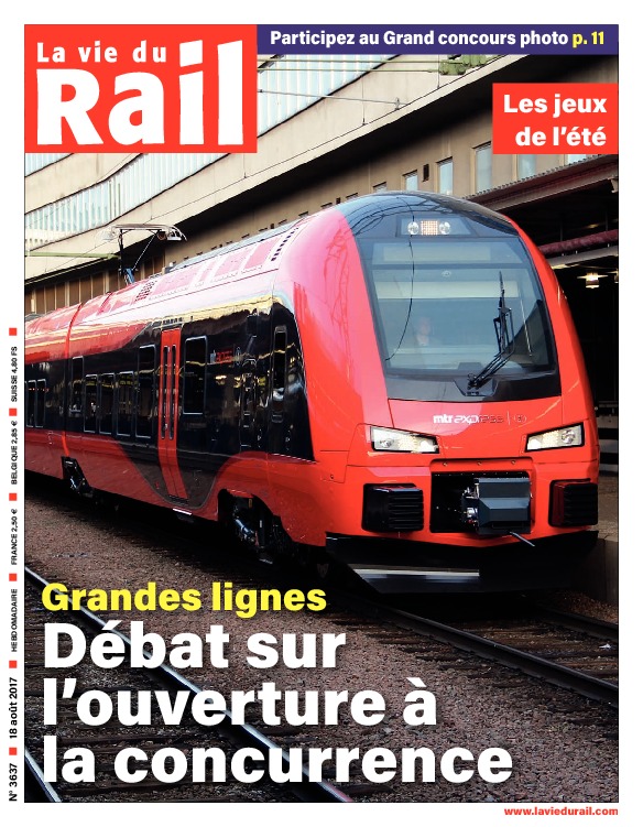 La Vie du Rail hebdo n°3637 - Papier