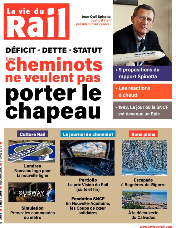 La Vie du Rail hebdo n°3665 - Numérique