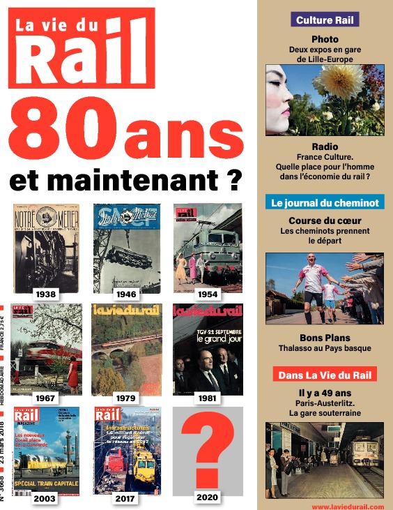 La Vie du Rail hebdo n°3668 - Numérique