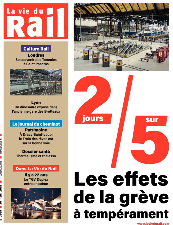 La Vie du Rail hebdo n°3669 - Numérique