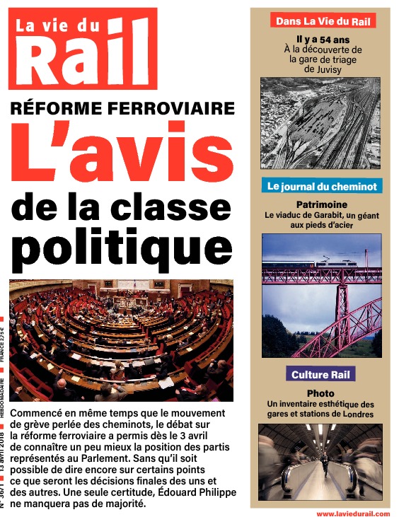 La Vie du Rail hebdo n°3671 - Numérique