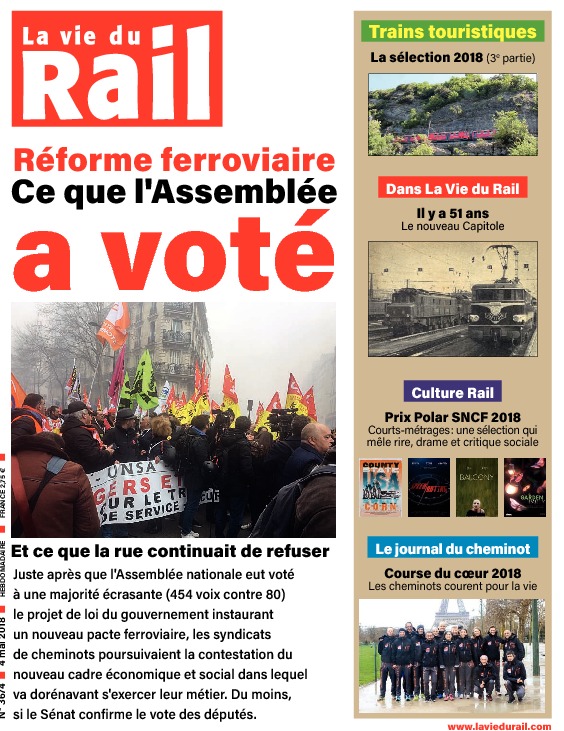 La Vie du Rail hebdo n°3674 - Numérique