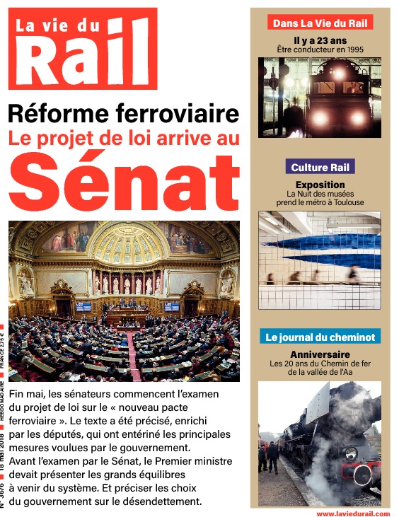 La Vie du Rail hebdo n°3676 - Numérique