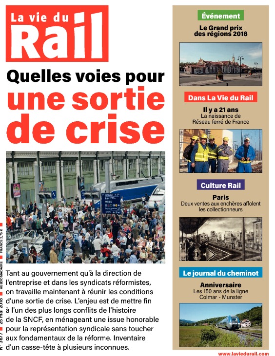 La Vie du Rail hebdo n°3677 - Numérique