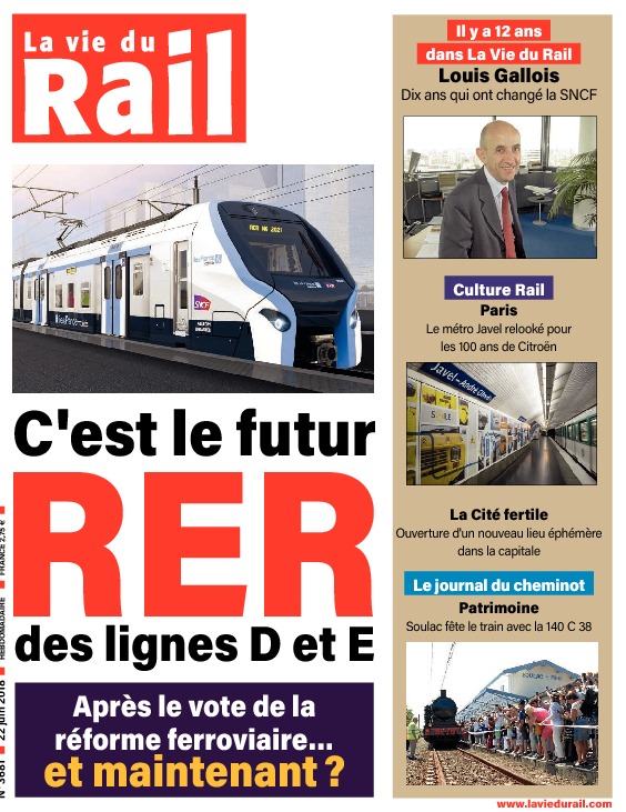 La Vie du Rail hebdo n°3681 - Numérique