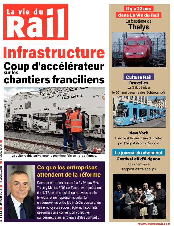 La Vie du Rail hebdo n°3682 - Numérique