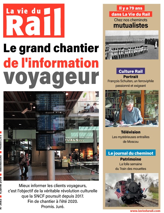 La Vie du Rail hebdo n°3683 - Numérique