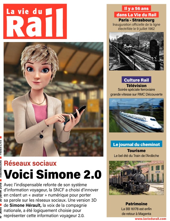 La Vie du Rail hebdo n°3685 - Numérique