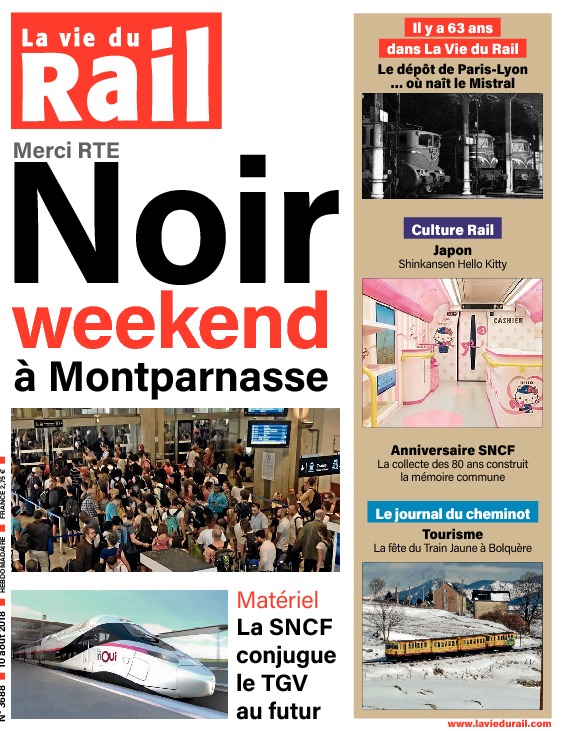 La Vie du Rail hebdo n°3688 - Numérique