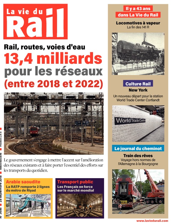 La Vie du Rail hebdo n°3695 - Numérique