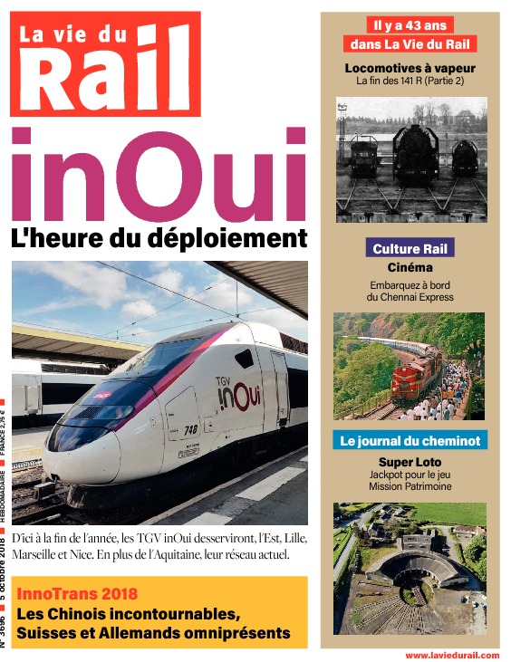 La Vie du Rail hebdo n°3696 - Numérique
