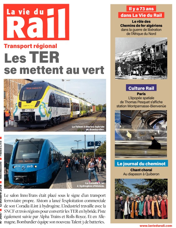 La Vie du Rail hebdo n°3697 - Numérique