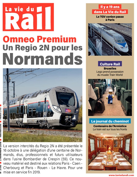 La Vie du Rail hebdo n°3700 - Numérique