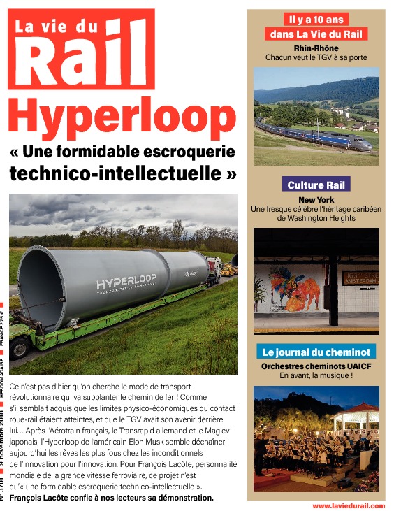 La Vie du Rail hebdo n°3701 - Numérique