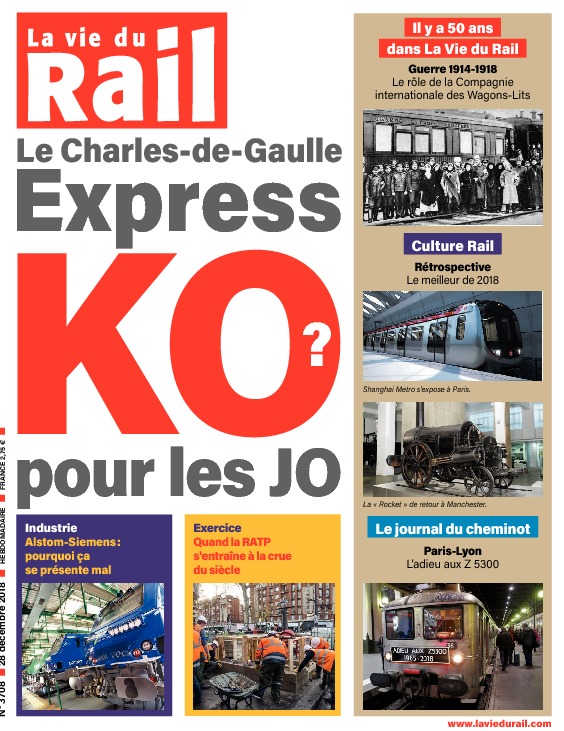 La Vie du Rail hebdo n°3708 - Numérique